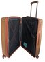 Большой чемодан Airtex 247 на 108/125 л весом 4 кг из полипропилена Коричневый